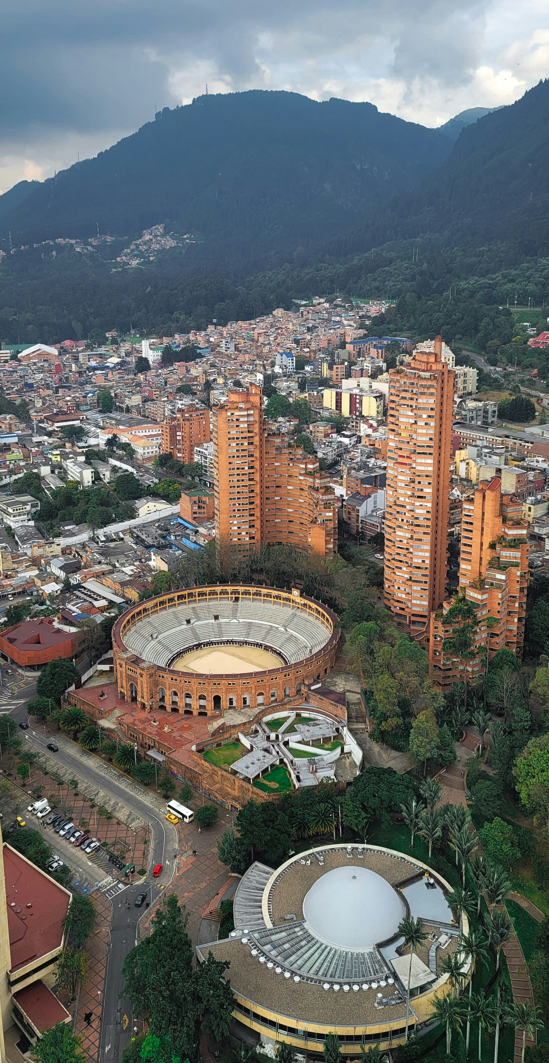 Vista de la ciudad de Bogotá